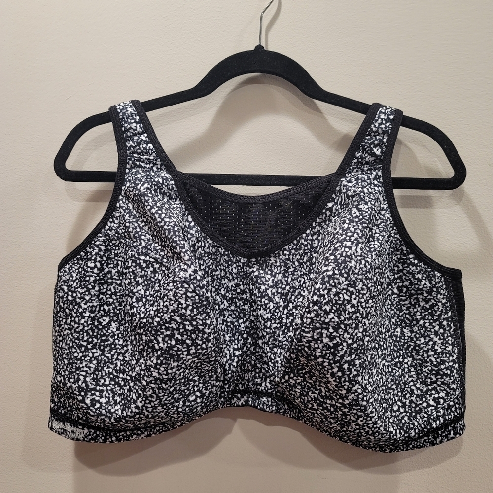 Sz 48DD Glamorise Sport Elite Performance No-bounce Cami Bra - Picture 2 of 6